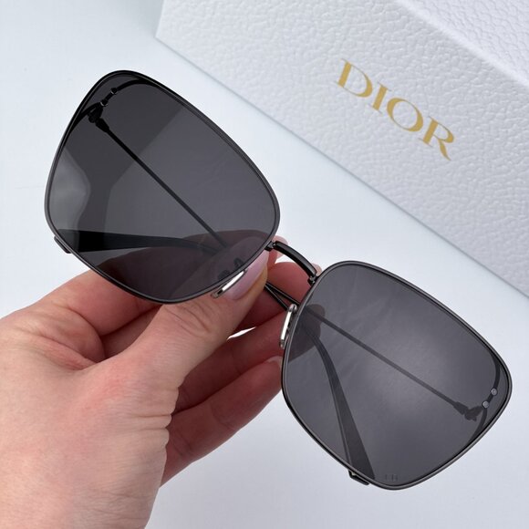 Dior Women BRAND NEW Sunglasses Gunmetal Grey Butterfly MISSDIOR B2U H4A0 - Picture 1 of 14